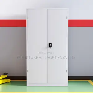 Heavy-Duty Steel Filling Cabinet With Shelves