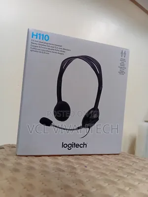 Logitech H110 on-Ear Headphones With Mic