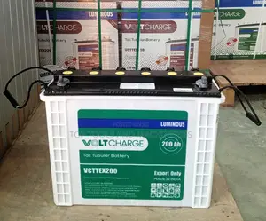 Luminous Voltcharge 12v 200ah Tall Tubular Battery
