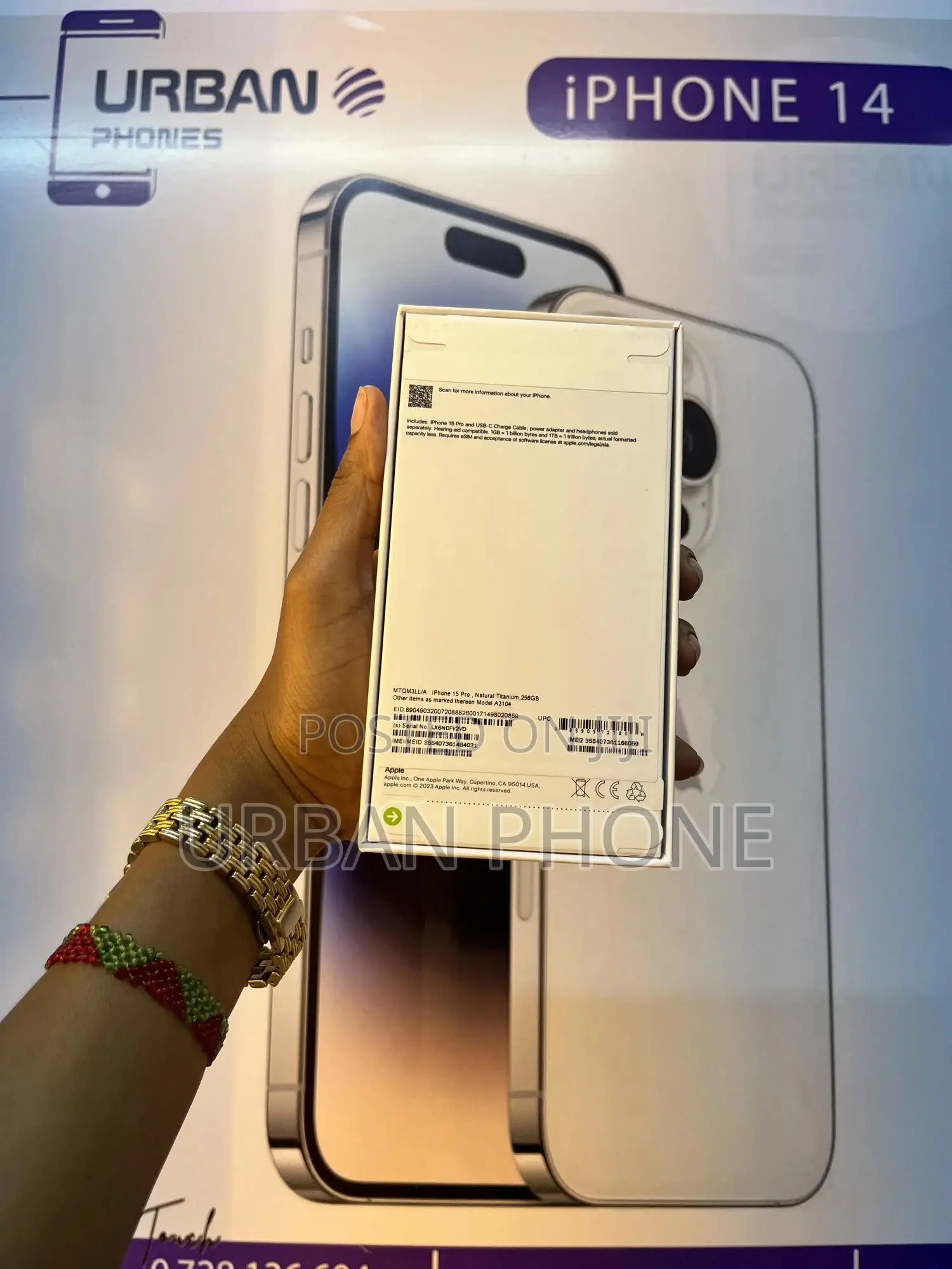 Apple iPhone 15 Pro 256 GB Gold