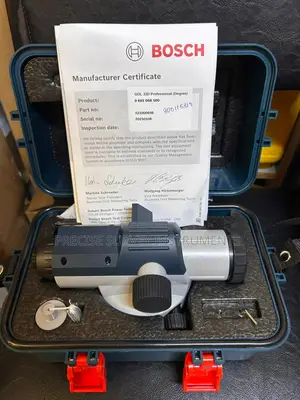 Bosch Gol 32d Automatic Optical Level for Accurate Surveying