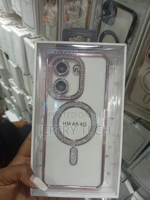 Dyers Hma54g O.E. Phone Case Featuring a Pink Magnetic Rim Cover