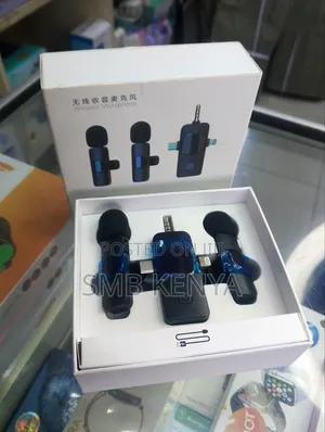 3in1 Wireless Microphone, Type C, iPhone, Aux Jack