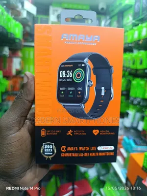 Amaya Asw-20 Smart Watch – 7-Day Battery 1.83′′ TFT Display