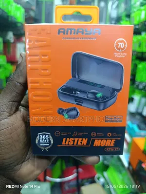 Amaya Atw-37 – Ultimate 70h TWS Earbuds With 1200mah Power Bank Case