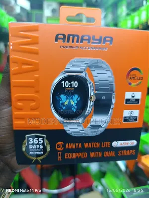 Amaya Watch Lite Asw 50 Rquipped With Dual Straps