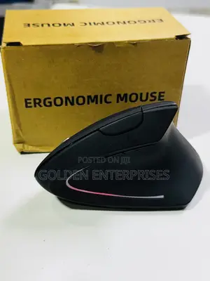 Wireless Led Comfort Grip Ergonomic Mouse