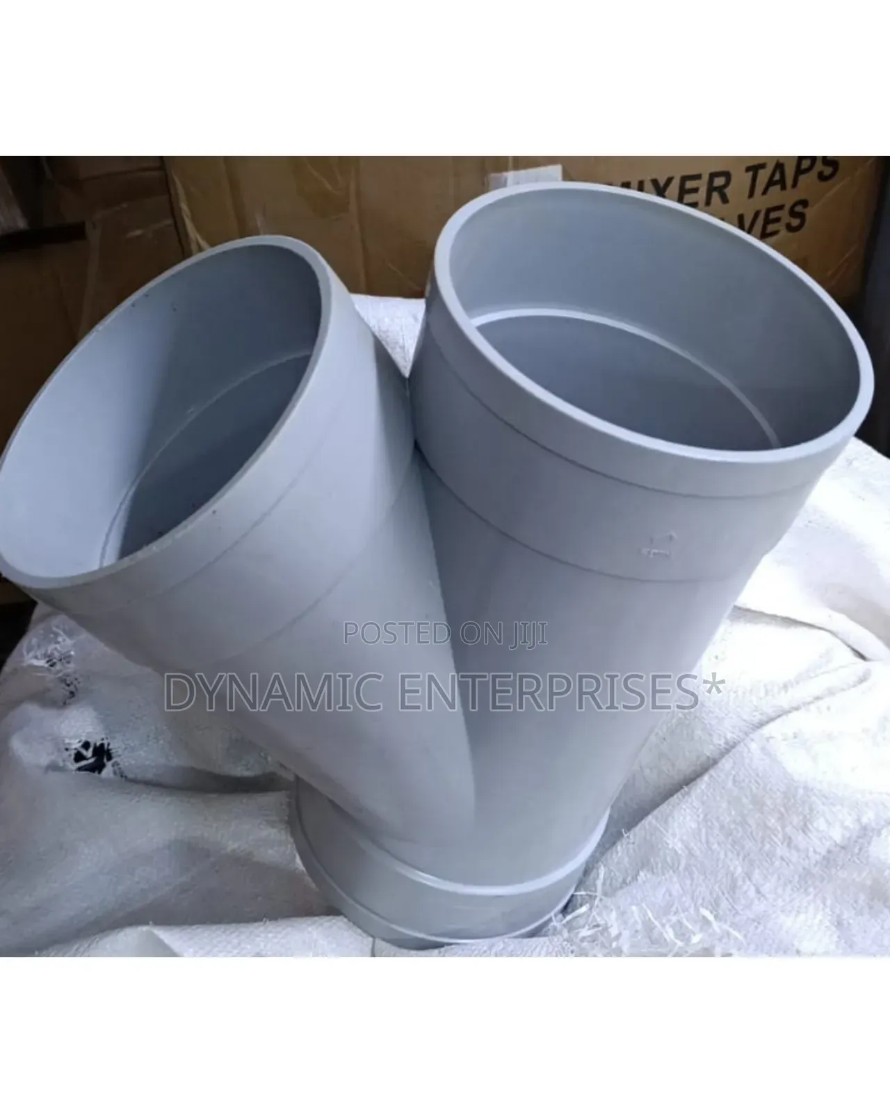 6 Inch PVC Y_tee