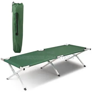 Foldable Green Camping Bed