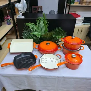 *Enamel Cast Iron Cooking Pots