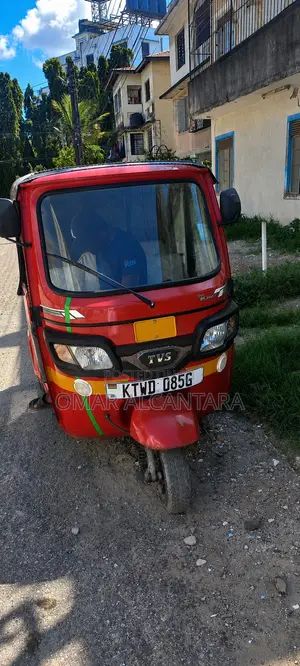 TVS King Deluxe Plus iTouch Start 2025 Red