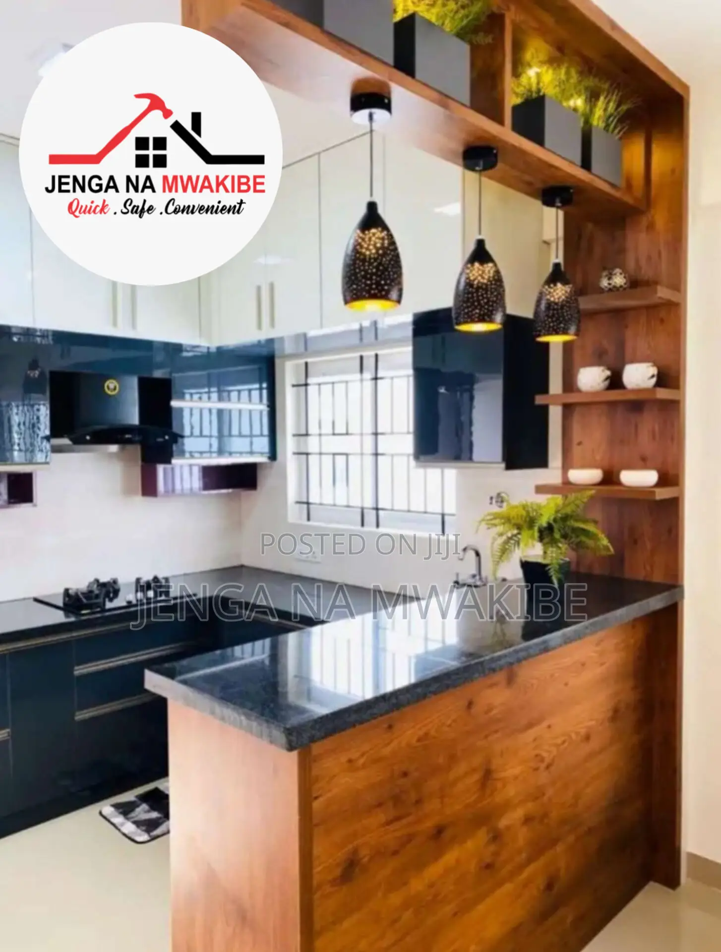 Kitchen Black Granite Counter Top Designs