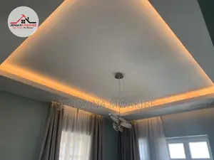 Simple Plain Gypsum Ceiling Design