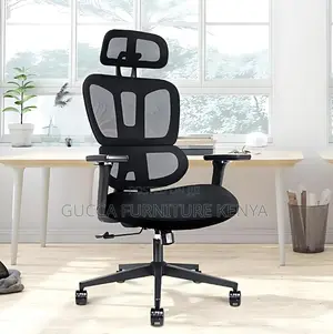 Ergonomic High Executive Swivel Secretary Chair