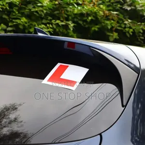 Bfront Rear Windscreen Display Mount 2pcs Learner "L" Stickers