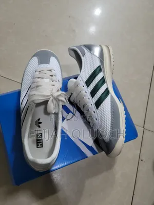 Adidas Sl 72 Og Kith Green Metallic Silver Sneakers.