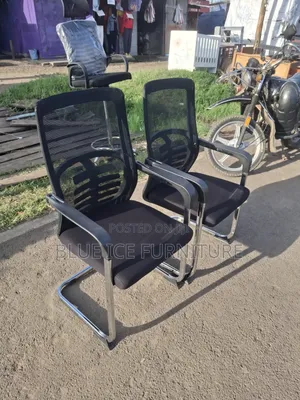 Sleigh Base Office Waiting Chair
