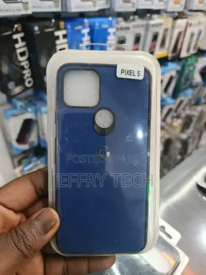 Google Pixel 5 Shockproof Leather Phone Case Cover