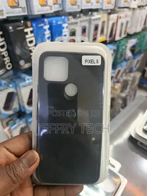 Google Pixel 5 Back Case Premium Silicon Leather Soft Touch