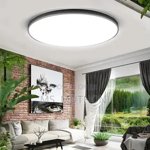 Modern, Ultra-Slim, Round Flush Mount Led Ceiling Light