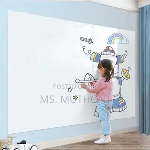 2m Self Adhesive Whiteboard Sticker With Pen