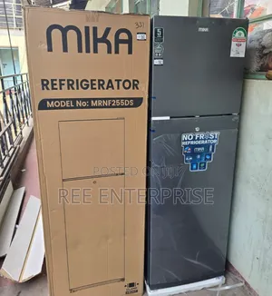 Latest
Mika 255 Litres ,No Frost Double Door Refrigerator