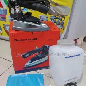 Steam Iron Box Silver Star