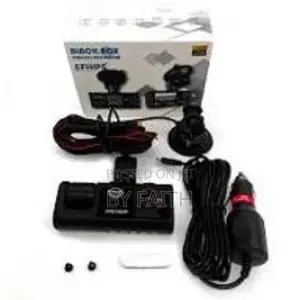 3 in 1 Dash Cam Front, Inner Rear