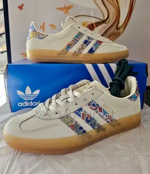 Floral Ladies Adidas Gazelle Liberty London Size 37-42