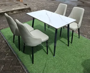 White 4 Seater Dining