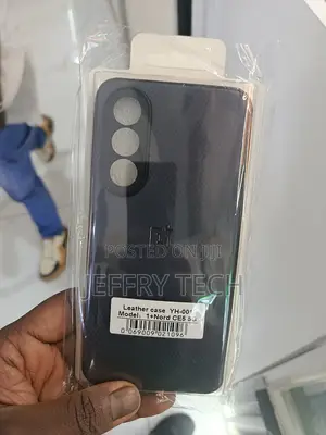 Black Leather Case Designed for the Oneplus Nord Ce5 5g Smartphone.