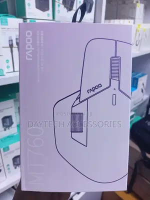 Rapoo Mt760 Multi-Device Bluetooth 5.0 and 2.4g Multi-Mode Mouse.