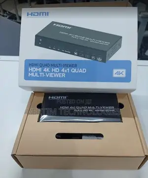 Optimal 4x1 Hdmi Quad Multiviewer, Screen Segmentation