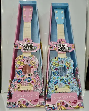Cute Kids 4 String Toy Guitar 