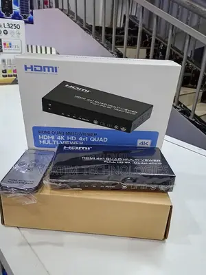 Hdmi Quad Display Switcher 4×1 – Full Hd Multi-Screen Display
