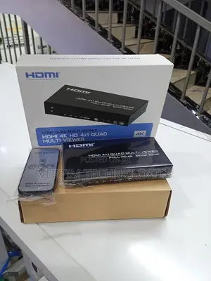 4 Port Hdmi Quad Switcher – Split Screen Display