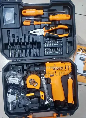 Ingco Cordless Drill Set 12v