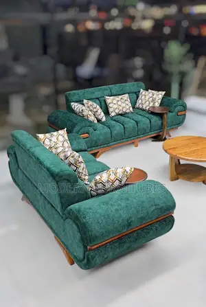 Mellow Green 5 Seater Sofa/5 Seater Sofa