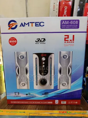 Amtec Am-608 2.1 Speaker System – 8000w* 