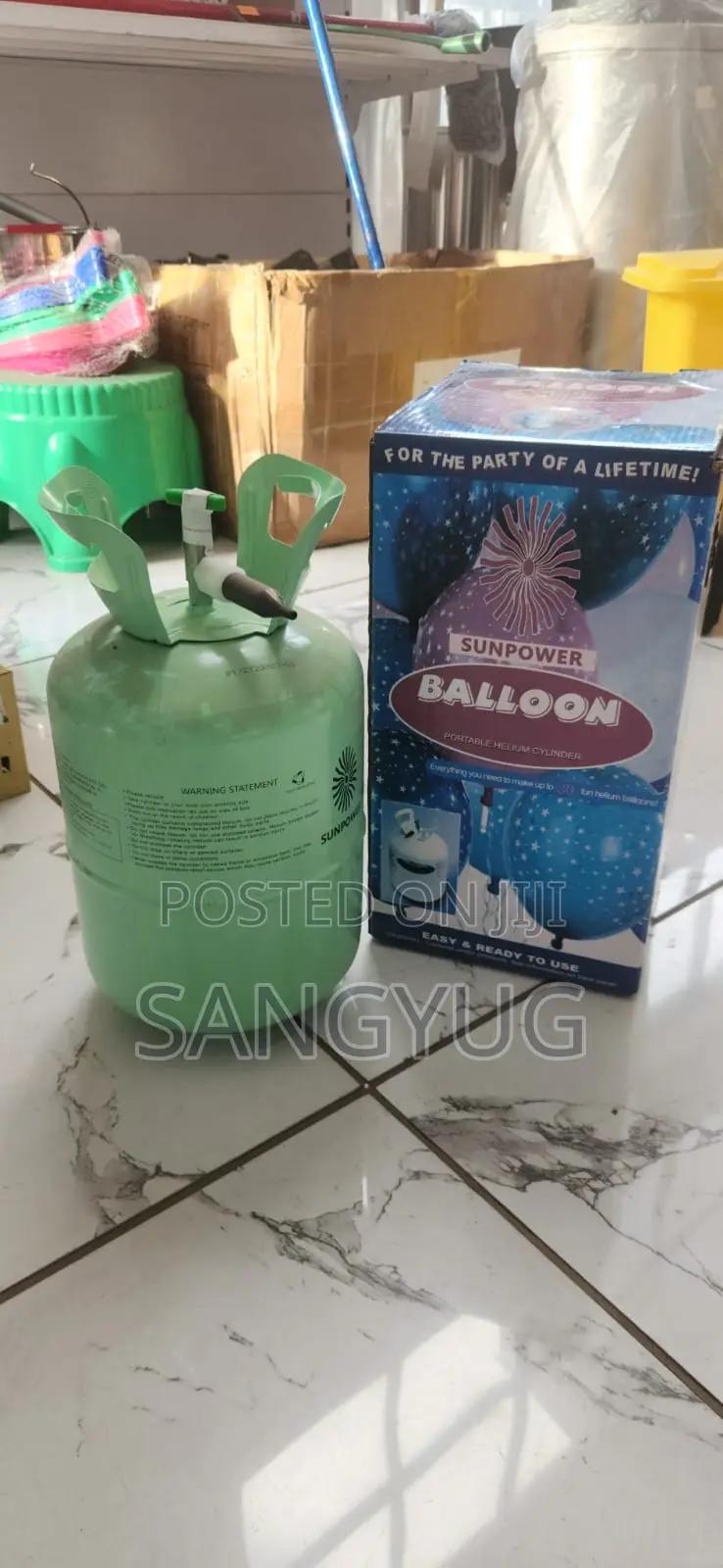 Helium Balloon Tank