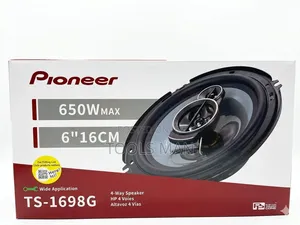 Pioneer 650w 6 Inch 4-Way Car Door Speakers Ts-1698g Pair