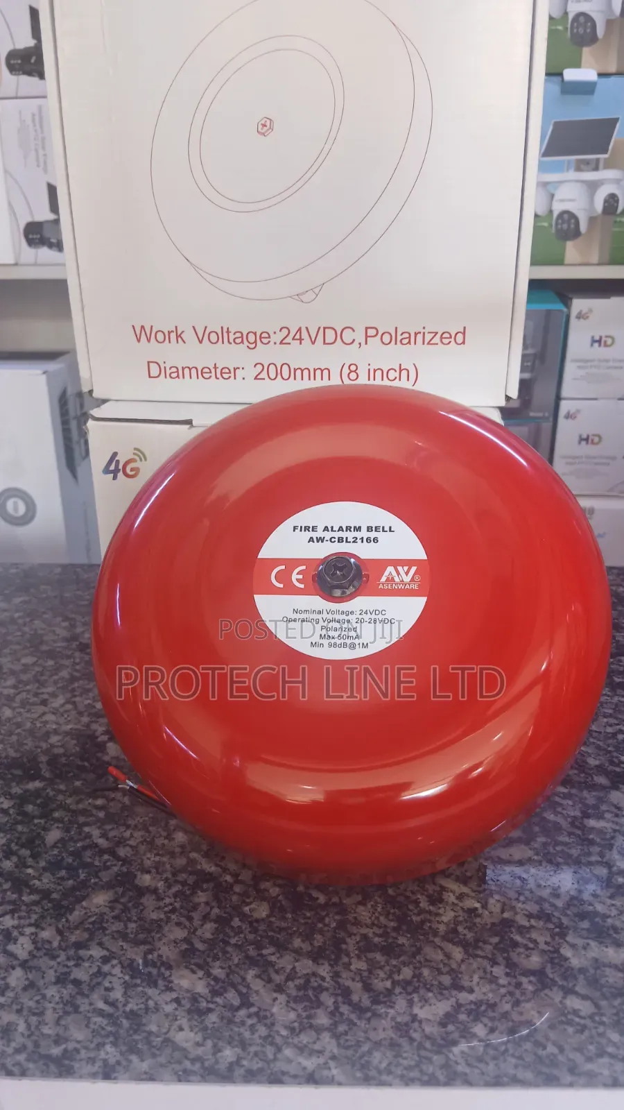 Fire Alarm Bell 24dc
