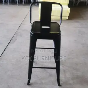 Barstools; Armless Non Adjustable Barstools