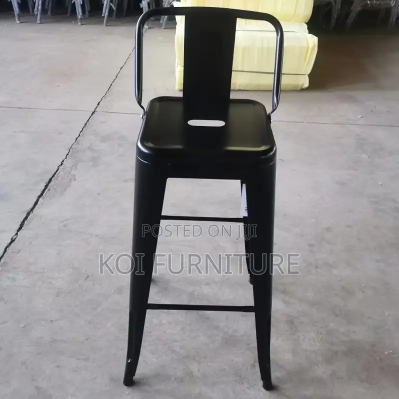 Barstools; Armless Non Adjustable Barstools
