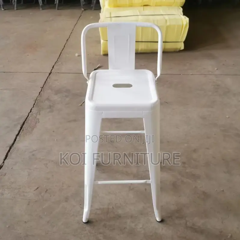 Barstools; Armless Non Adjustable Barstools