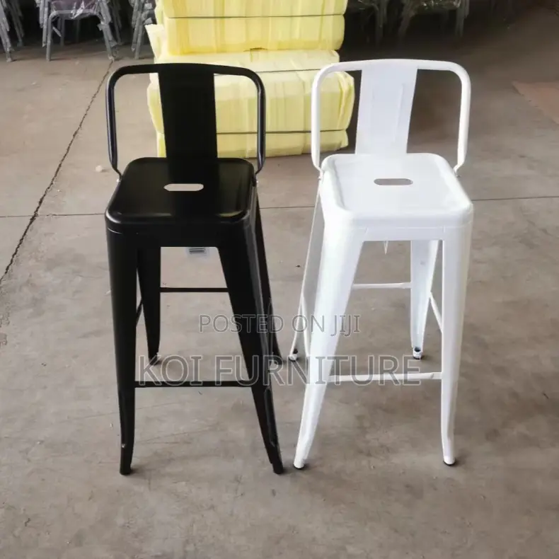 Barstools; Armless Non Adjustable Barstools