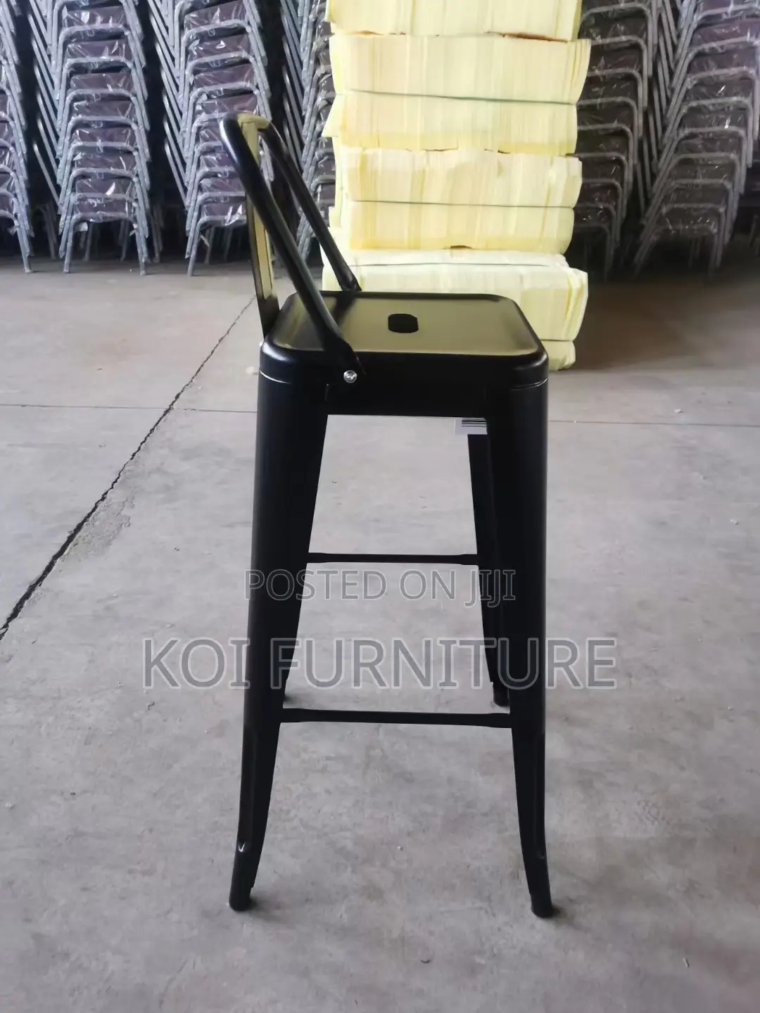 Barstools; Armless Non Adjustable Barstools