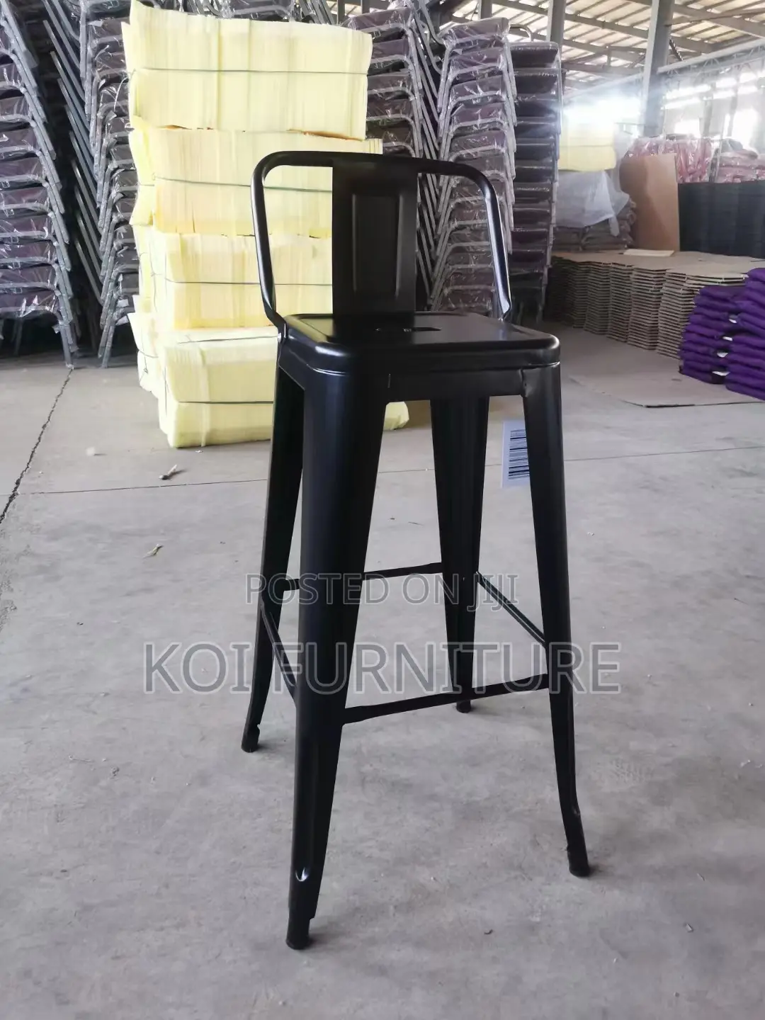 Barstools; Armless Non Adjustable Barstools