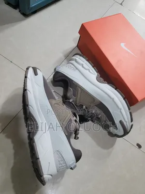 Lightvbone and Brown Nike Zoom Vomero Roam Sneakers