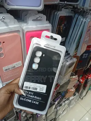 Infinix Hot 50 Matte Black Silicone Case
